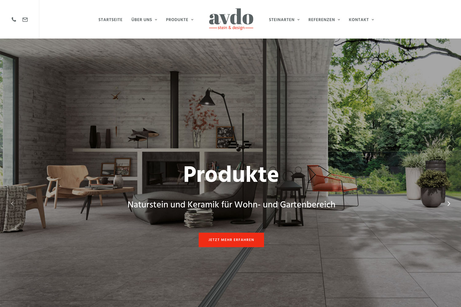 Websites von SEIEINEIDEE Kompetent Modern Professionell avdo design Neue Website